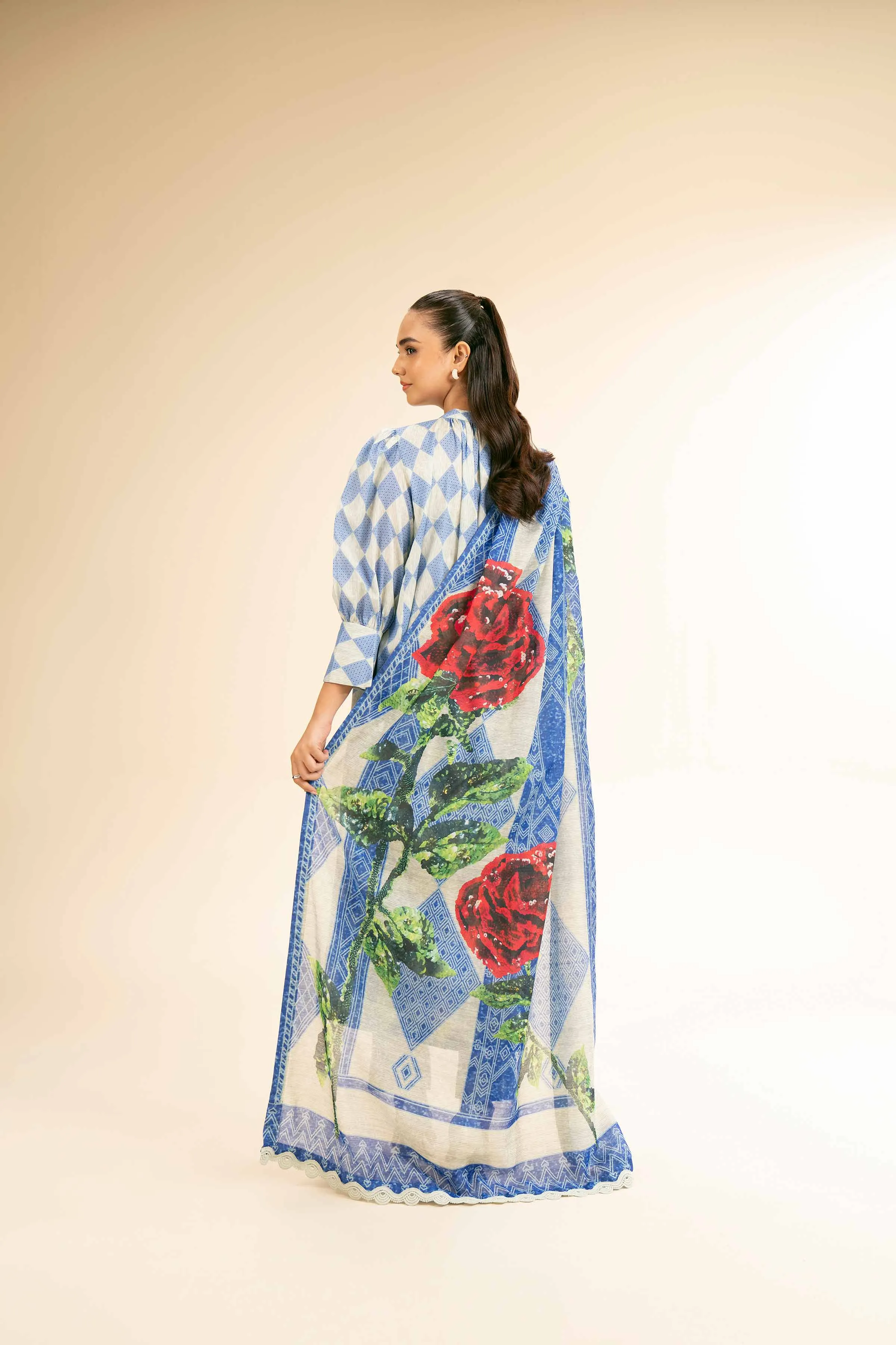 3 Piece - Printed Suit - 42501321