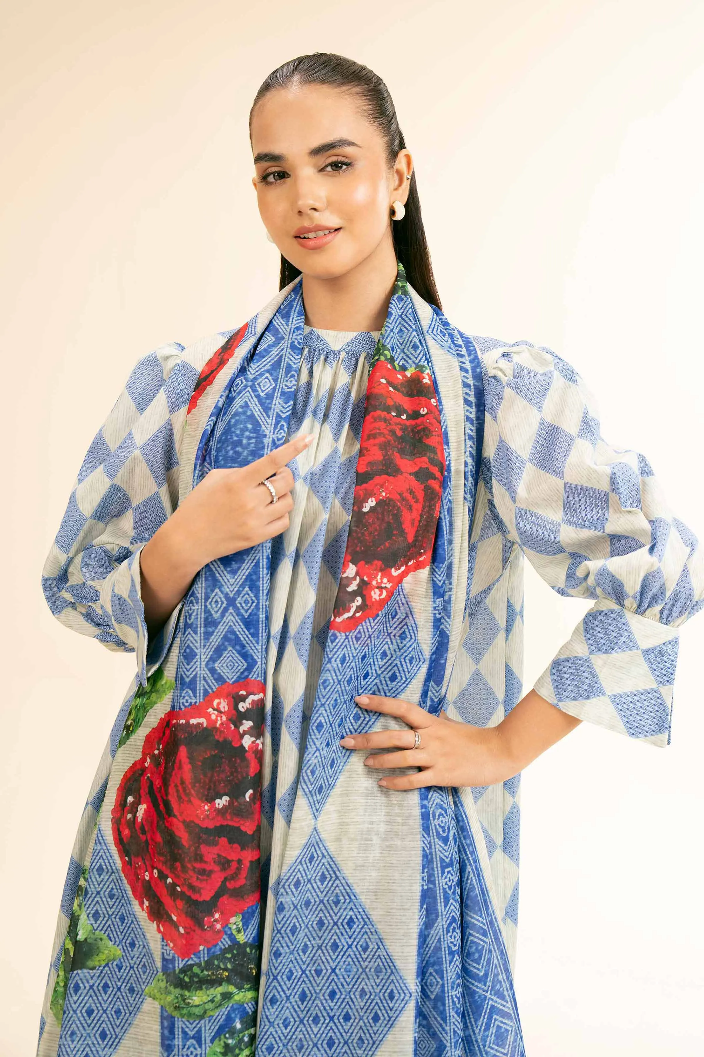 3 Piece - Printed Suit - 42501321