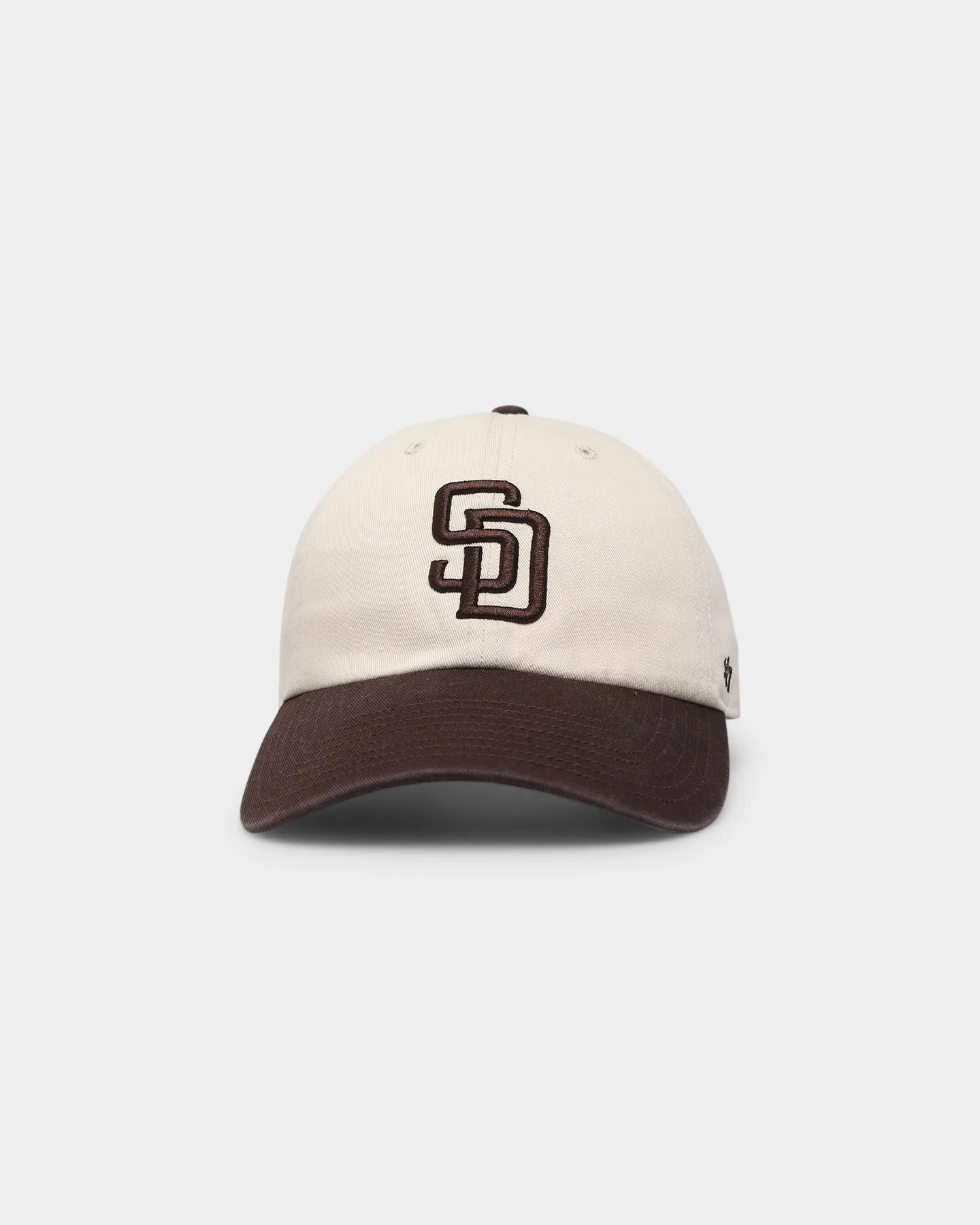 47 Brand San Diego Padres 'Cookies & Cream' Clean Up Strapback Natural/Brown