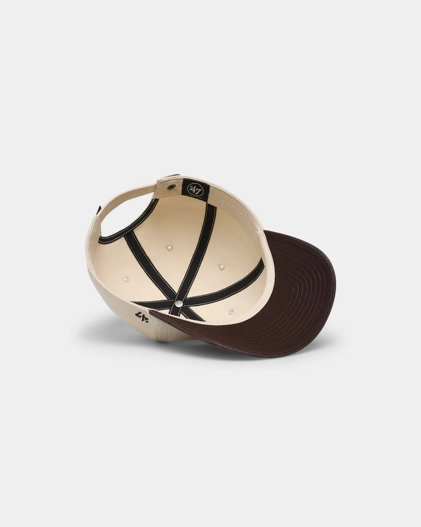 47 Brand San Diego Padres 'Cookies & Cream' Clean Up Strapback Natural/Brown
