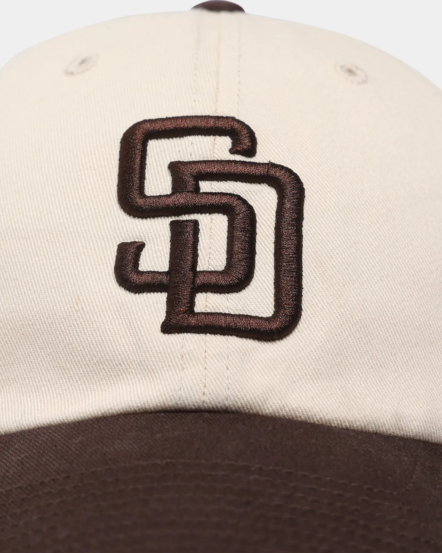47 Brand San Diego Padres 'Cookies & Cream' Clean Up Strapback Natural/Brown