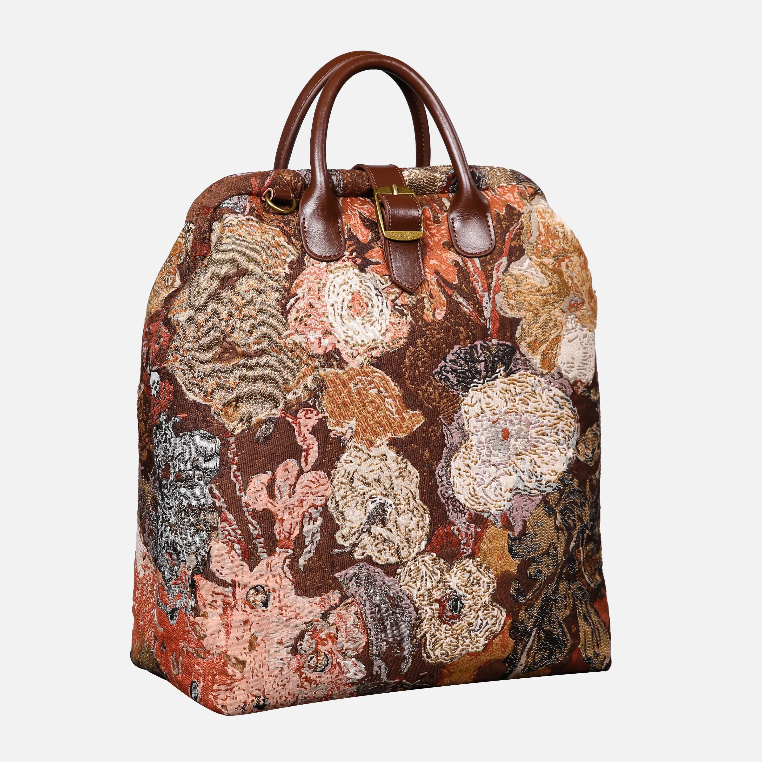 Abstract Brown Carpet Laptop Backpack