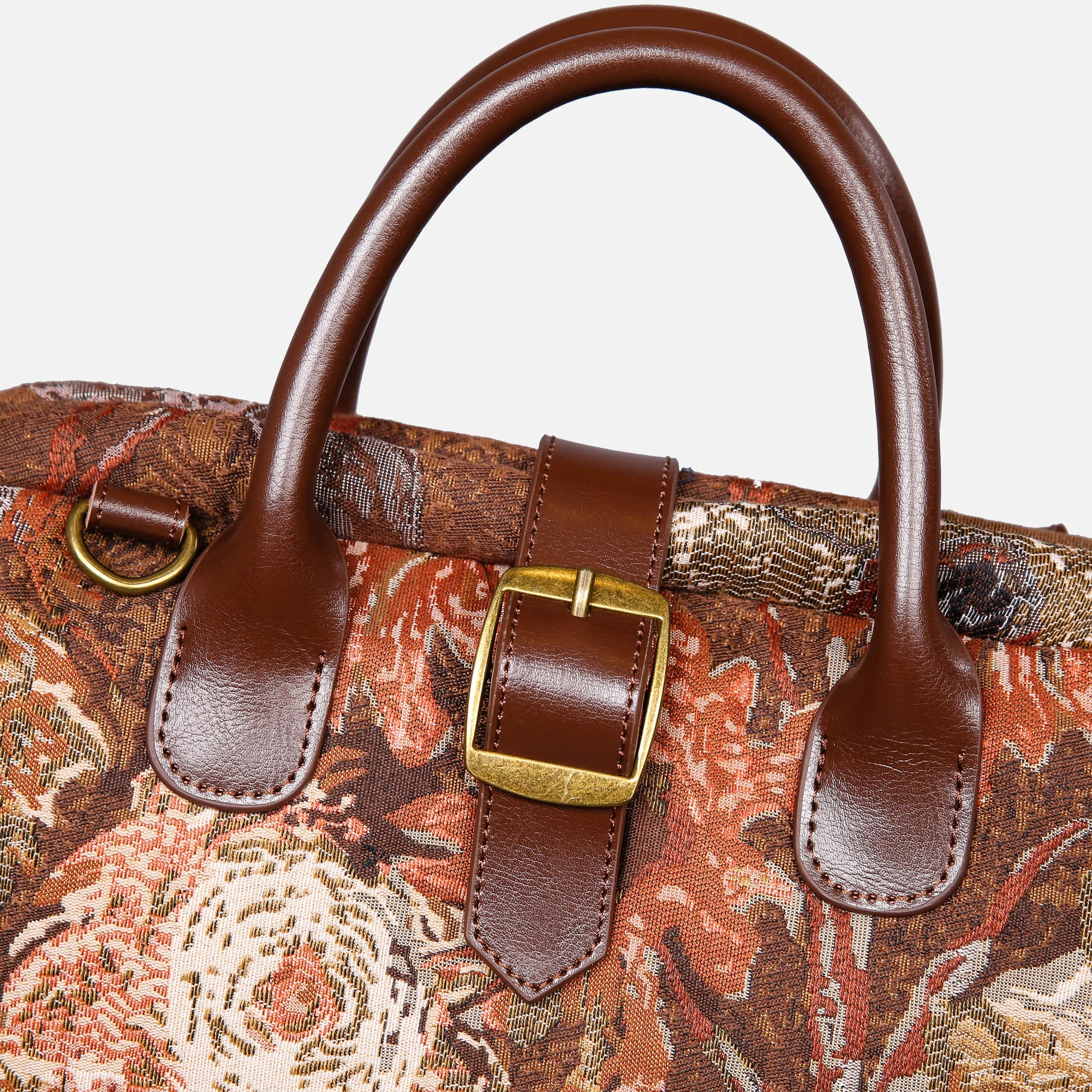 Abstract Brown Carpet Laptop Backpack