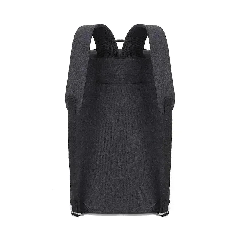 Adventure-Ready Men's Canvas Rucksack Duffle Bag with Shoulder Strap