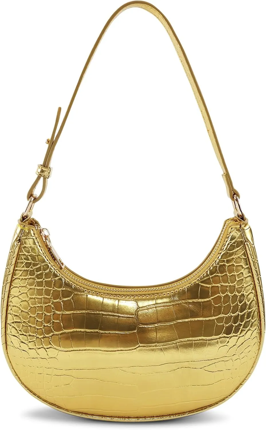 Barabum Retro Classic Hobo Clutch Shoulder Tote Clutch HandBag with Zipper Closure for Women