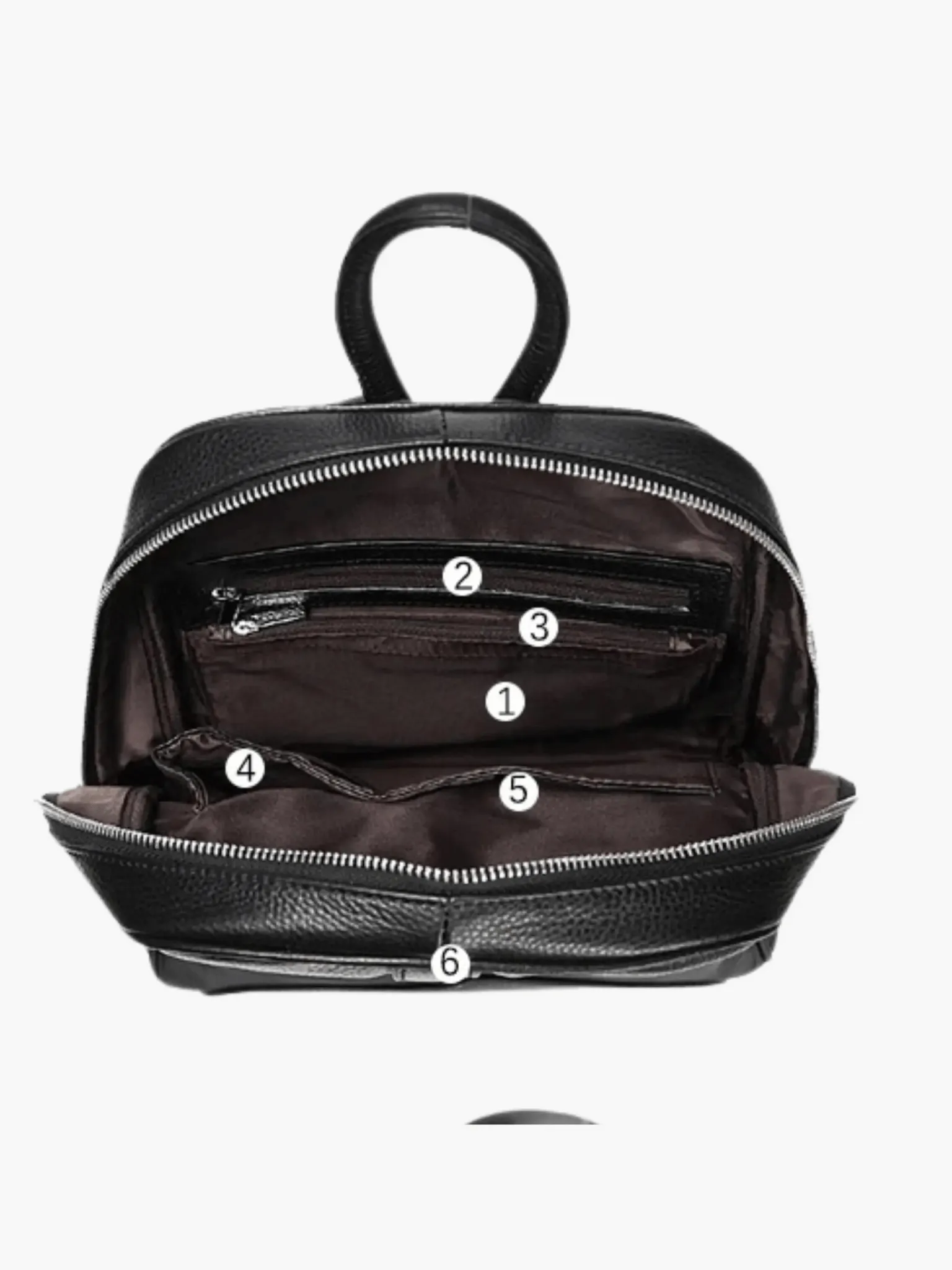 Bella | modern leather backpack