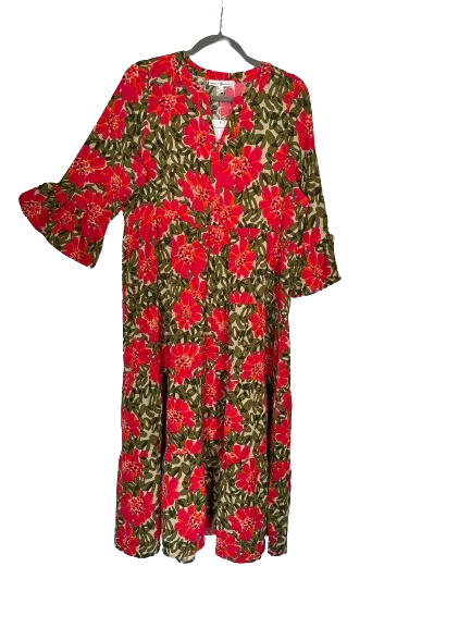 Benette Dress - Wildflower Olive