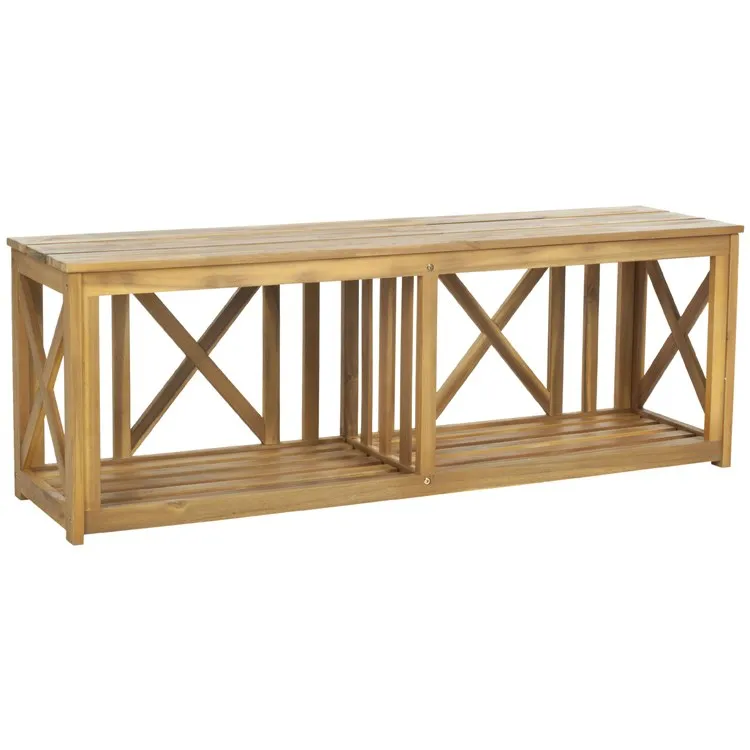 Branco Bench - Natural Brown
