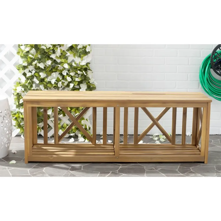 Branco Bench - Natural Brown