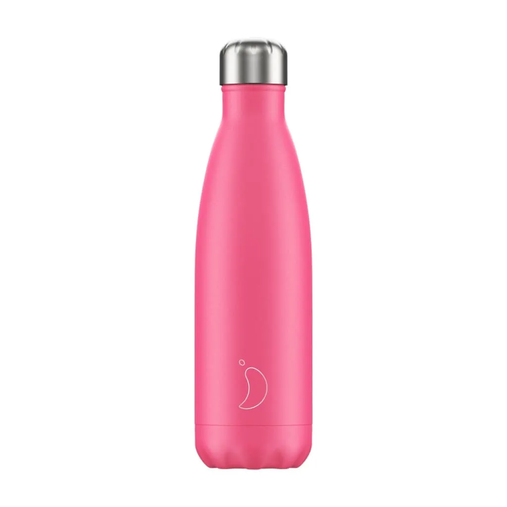 Chilly's Bottle Neon Pink 500ml
