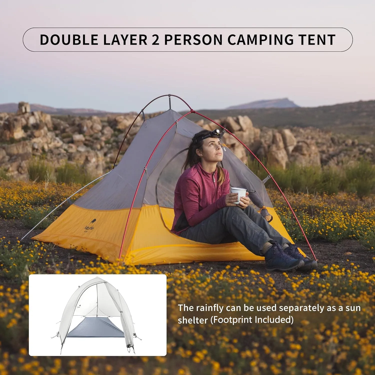 Cloud Wing Ultralight Backpacking Tent