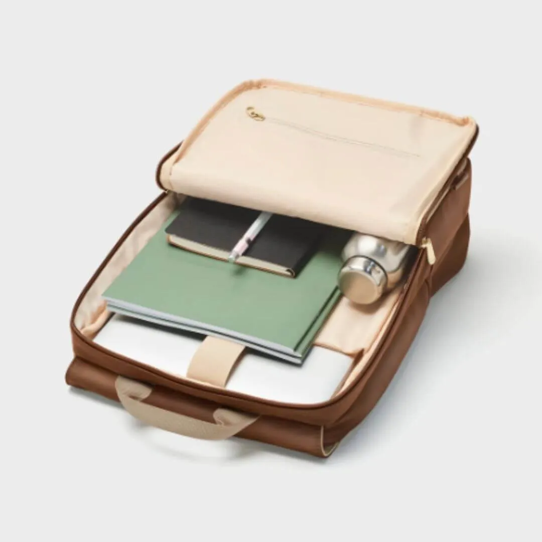 Cluse Le Reversible Backpack - Metallic Brown/Beige