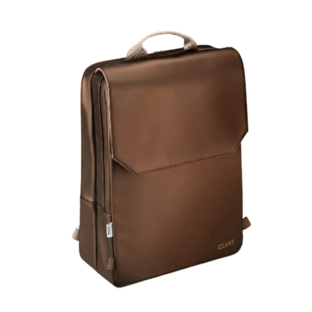 Cluse Le Reversible Backpack - Metallic Brown/Beige