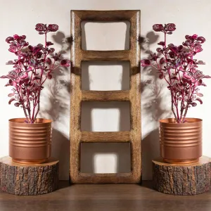 Copper Contour Planter | Set of 2 | Plant Not Included