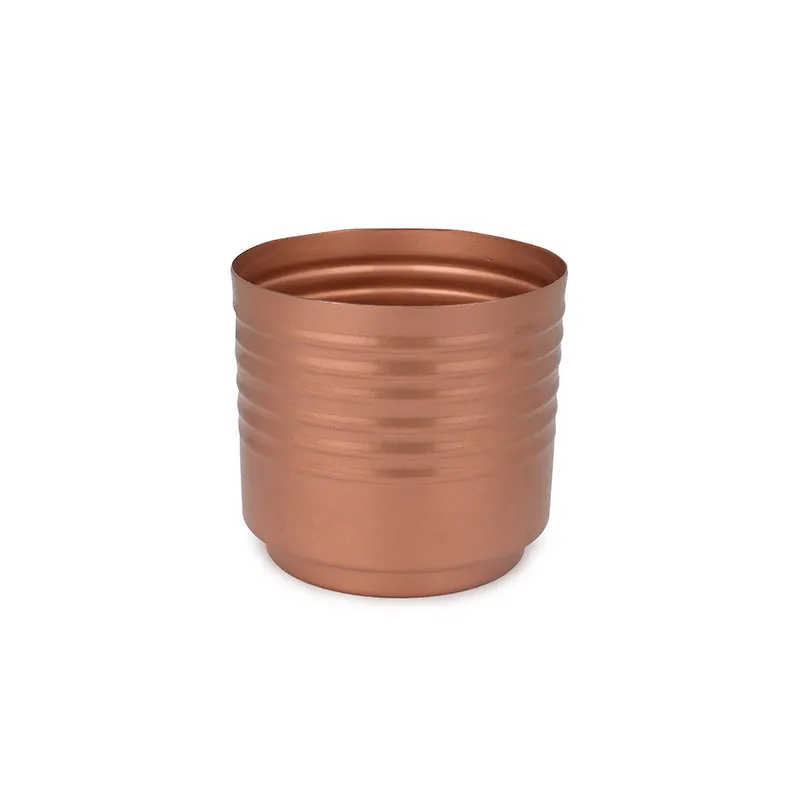 Copper Contour Planter | Set of 2 | Plant Not Included