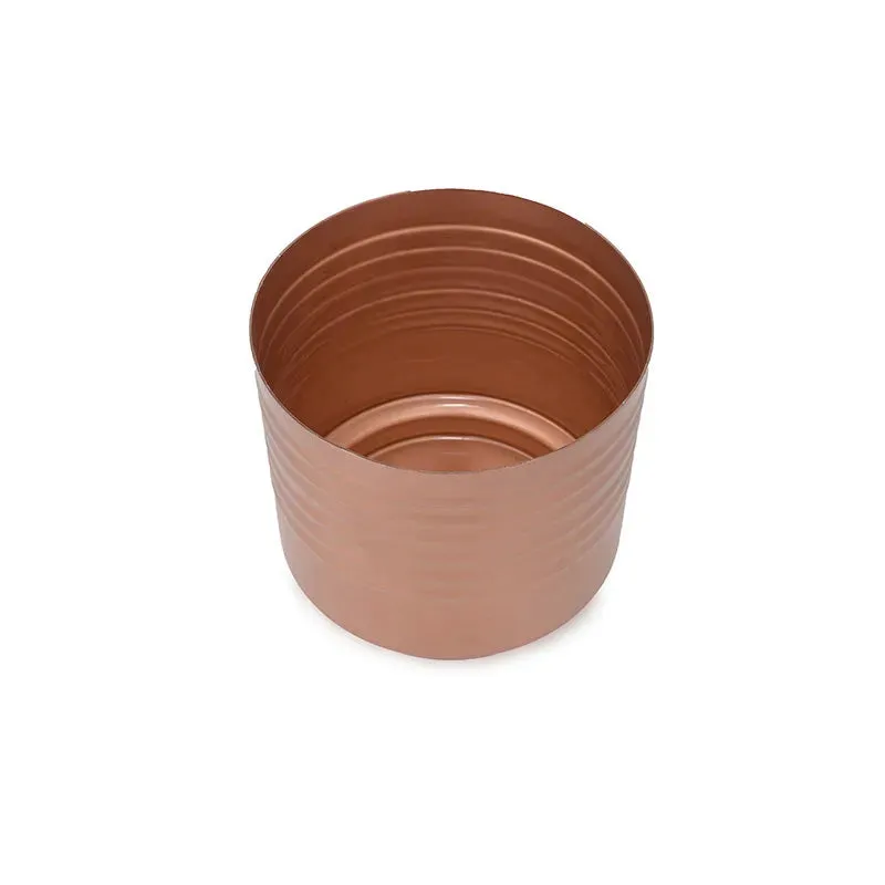 Copper Contour Planter | Set of 2 | Plant Not Included
