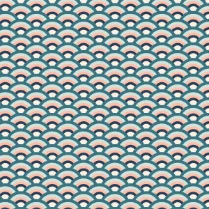 Cotton   Steel - Jungle Cruisin' - Rainforest Rainbow