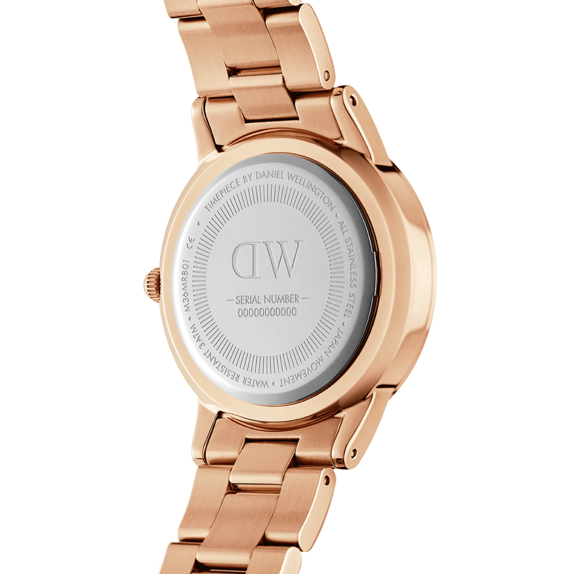 Daniel Wellington Iconic Link 32mm Light Pink Dial Watch DW00100369