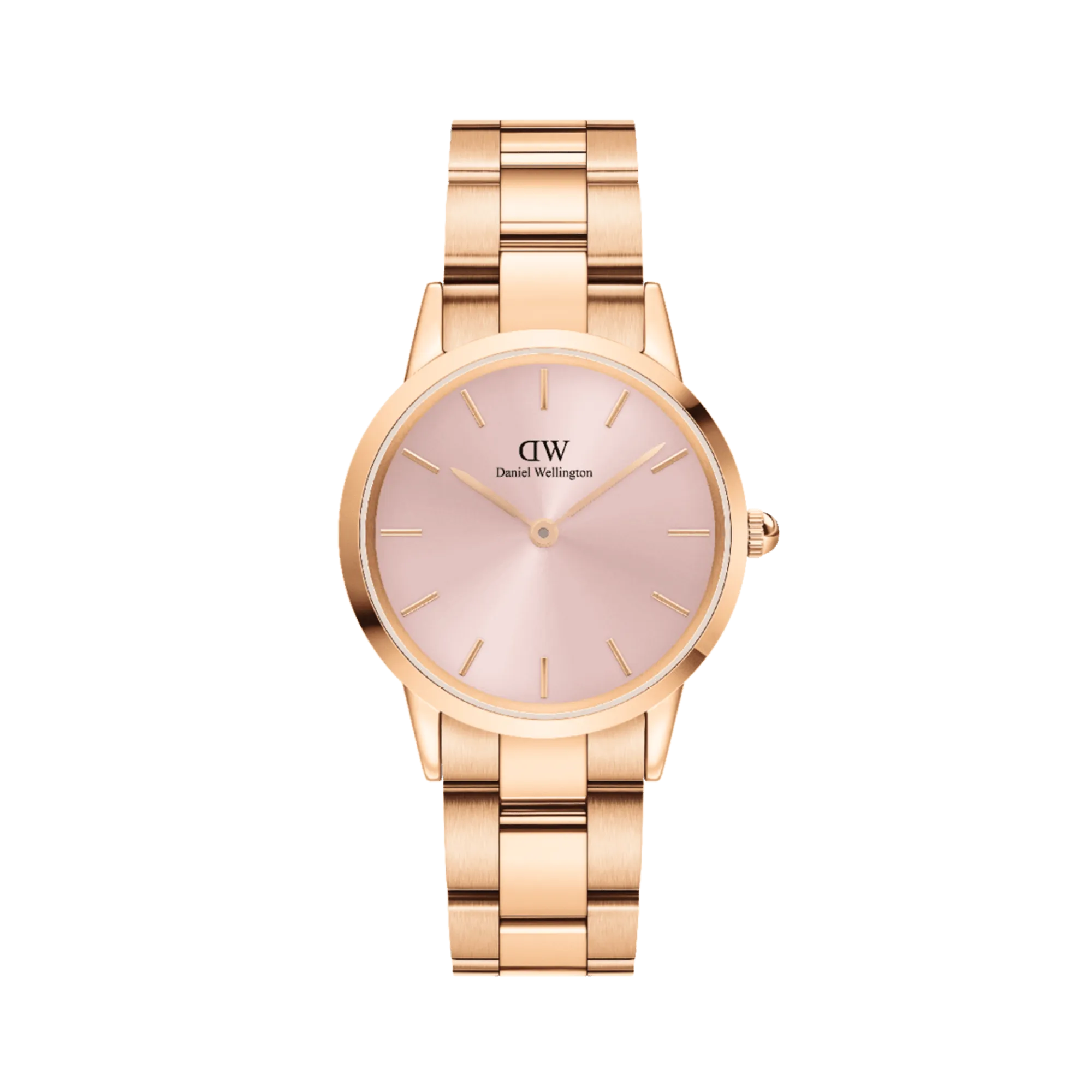Daniel Wellington Iconic Link 32mm Light Pink Dial Watch DW00100369