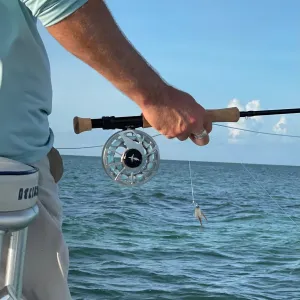 El Jefe Saltwater Fly Fishing Combo Package | 904-10 | 9' Four Section 10 Weight Fly Rod And Reel Outfit