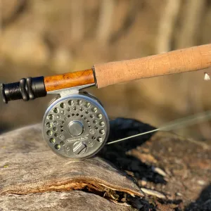 El Jefe Wild Fly Fishing Combo Package | 704 | 7' Four Section 1 Weight Fly Rod And Reel Outfit