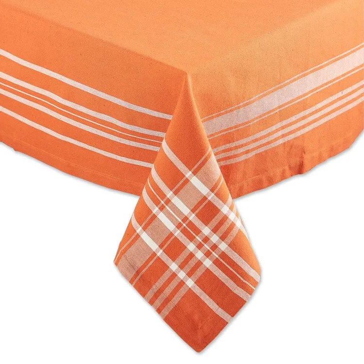 Harvest Market 60" x 102" Tablecloth - Burnt Orange