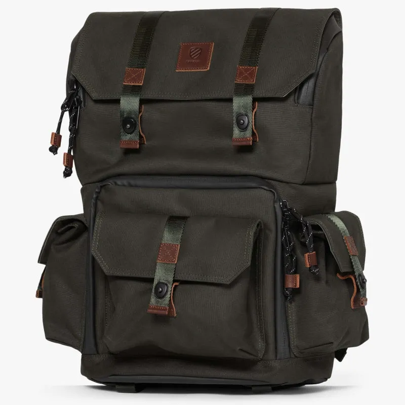 Langly Alpha Globetrotter Camera Backpack - Forest