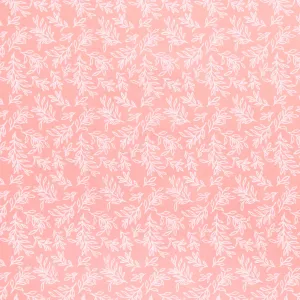 Live Love Glamp - Leaves Blush Yardage