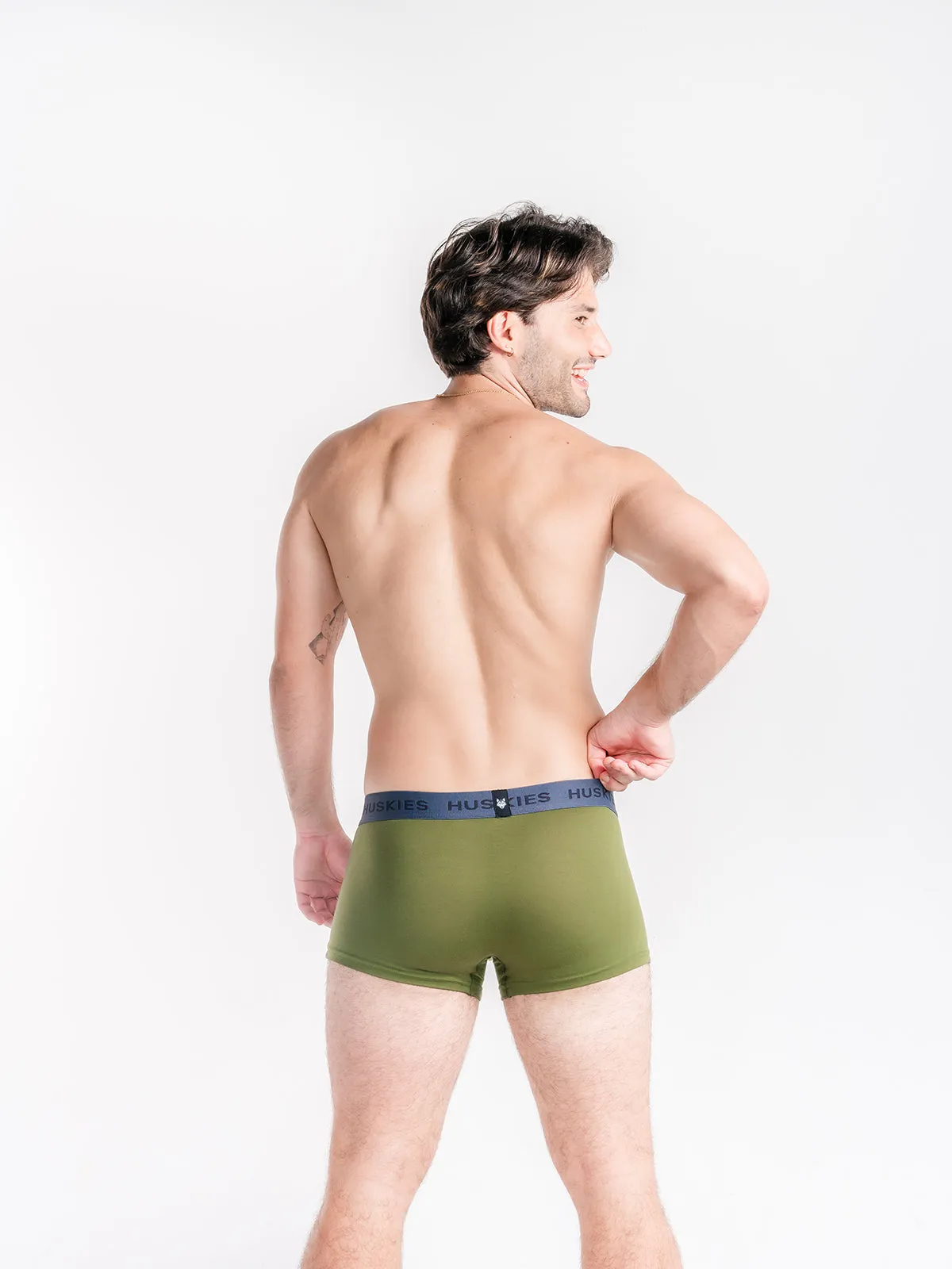 Luxury Modal Trunk - Forest Green