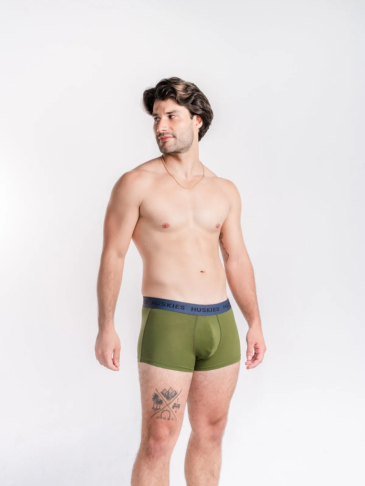 Luxury Modal Trunk - Forest Green