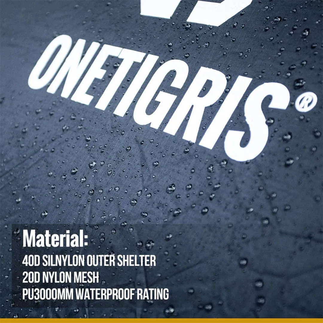 OneTigris CE-BHS10 BlackTigris Series Cometa Camping Tent 2人隧道帳