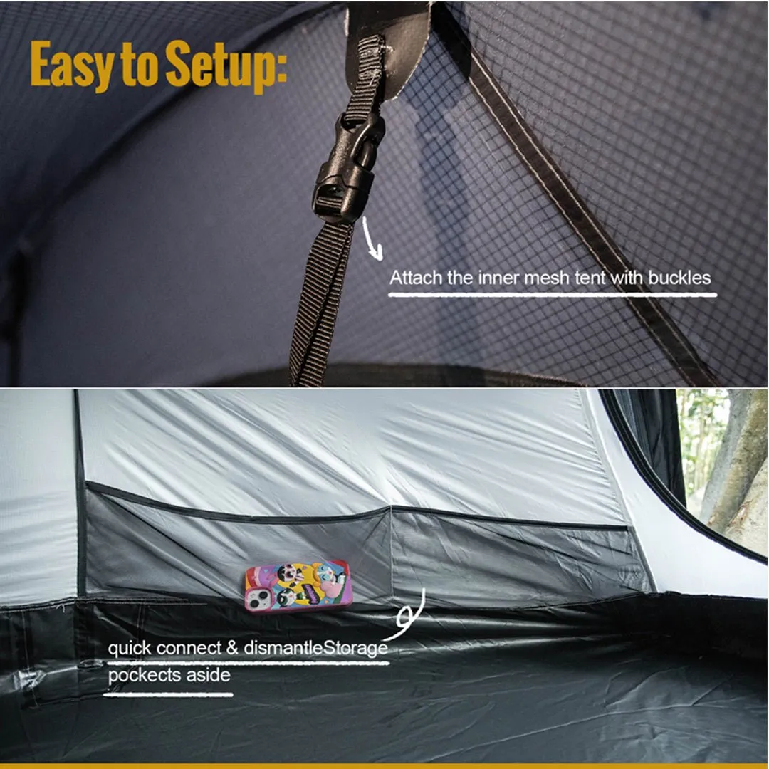 OneTigris CE-BHS10 BlackTigris Series Cometa Camping Tent 2人隧道帳