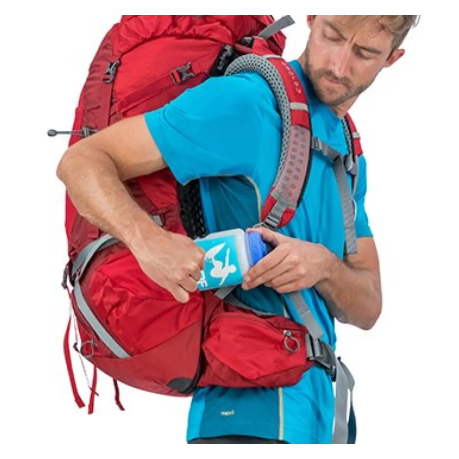 Osprey Atmos AG 65 Backpack with Raincover - Large - Men's Backpacking (SA)