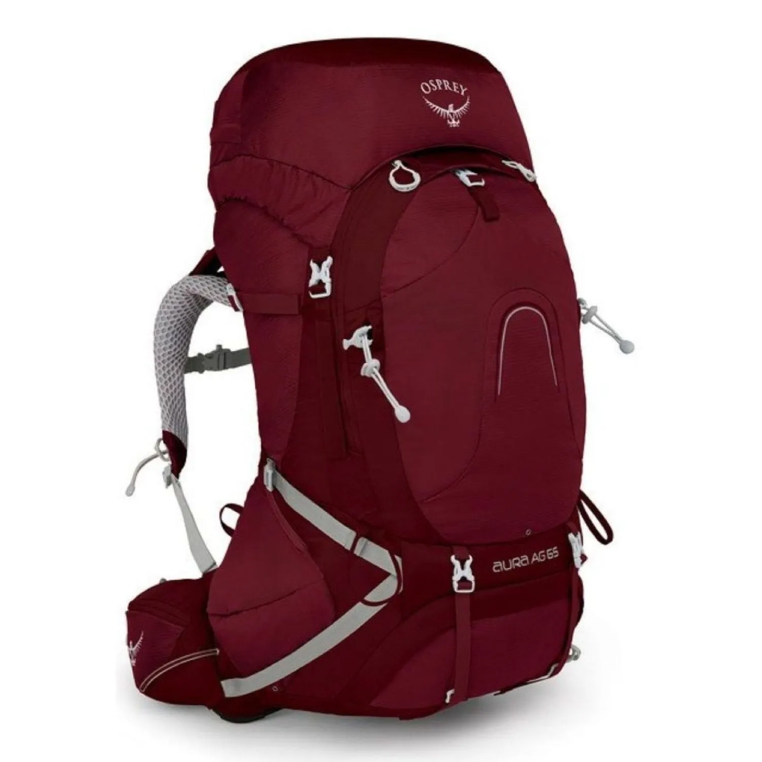 Osprey Aura AG 65 Backpack with Raincover - Medium - Women's Backpacking
