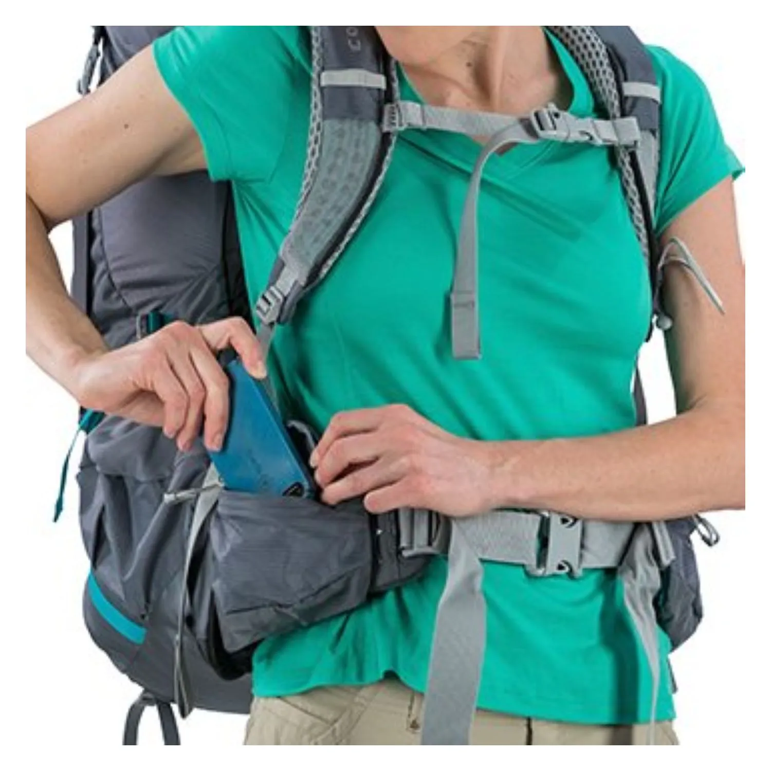 Osprey Aura AG 65 Backpack with Raincover - Medium - Women's Backpacking