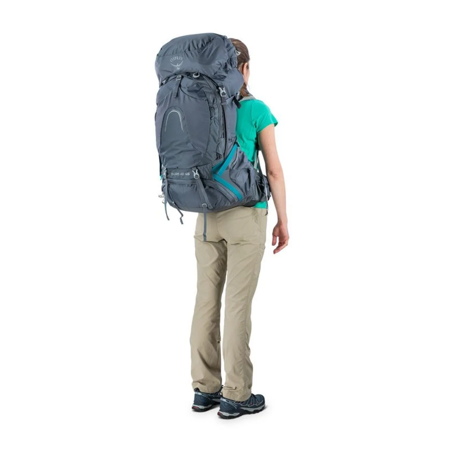 Osprey Aura AG 65 Backpack with Raincover - Medium - Women's Backpacking