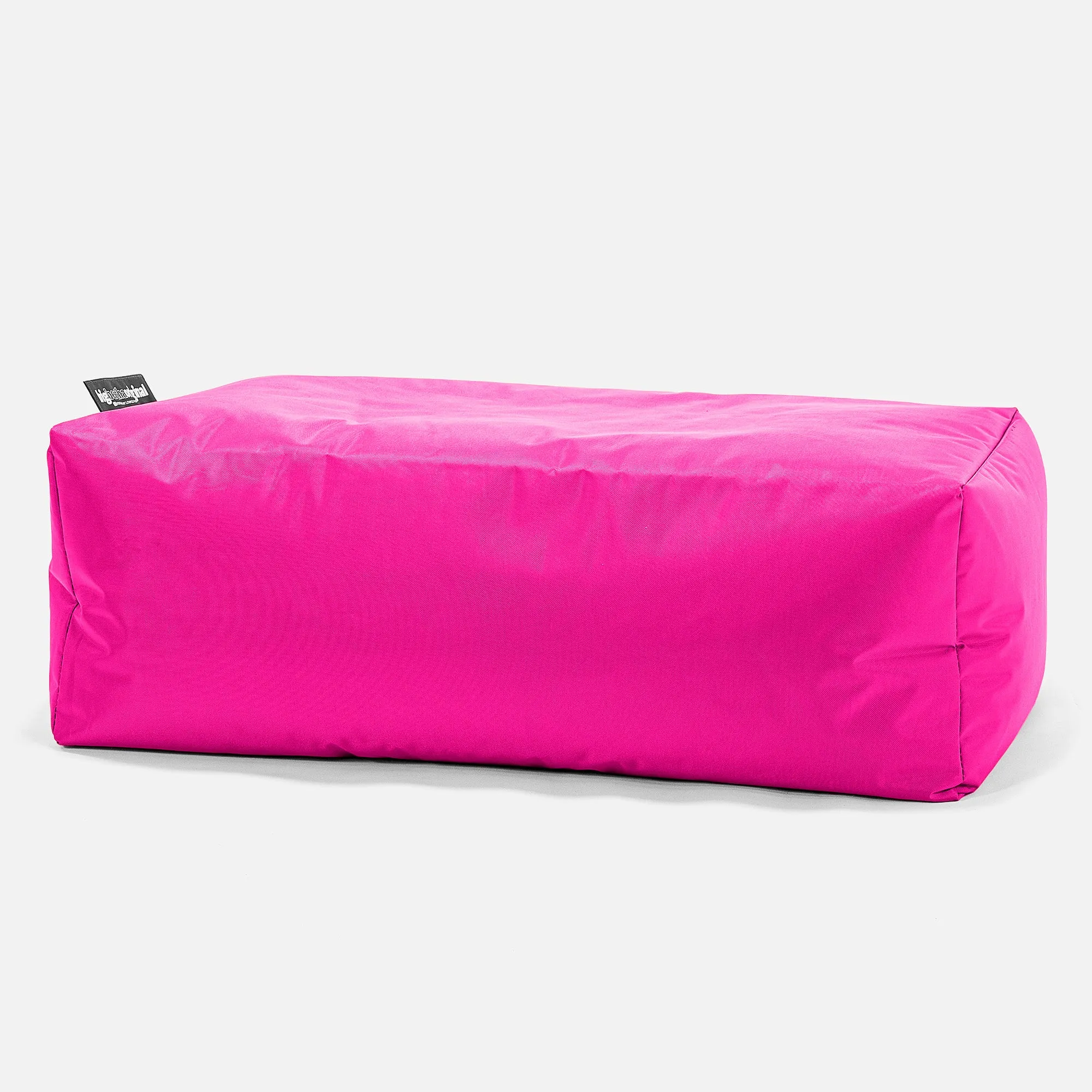 Outdoor Large Footstool - SmartCanvas™ Cerise Pink