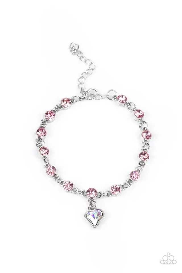 Paparazzi Bracelet ~ Sweet Sixteen - Pink