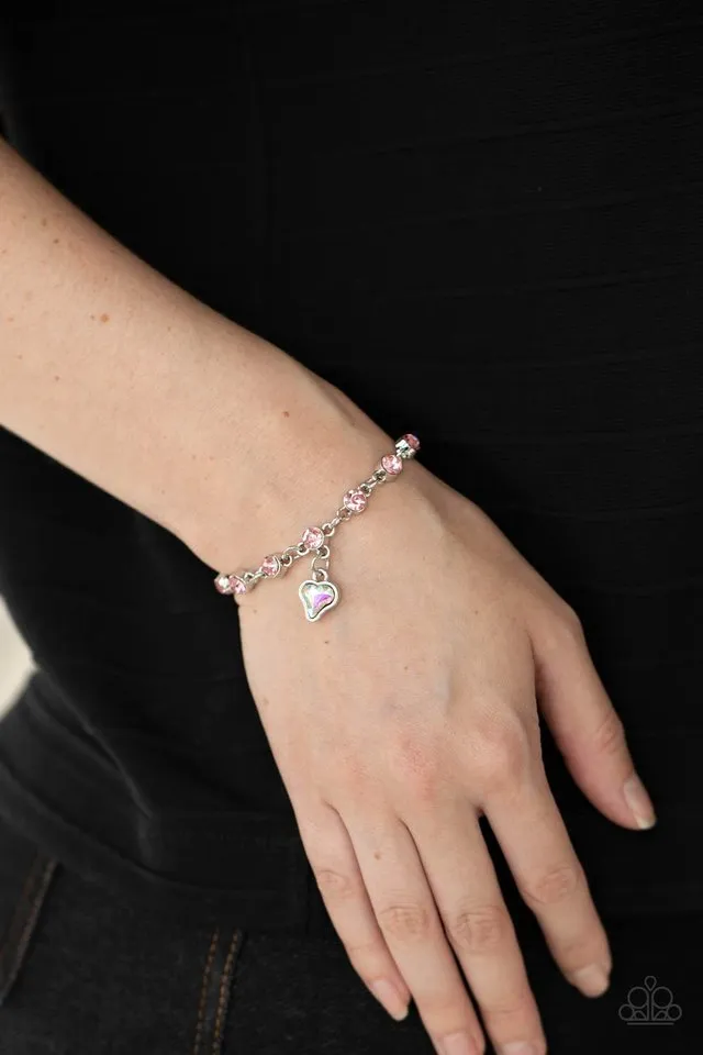 Paparazzi Bracelet ~ Sweet Sixteen - Pink