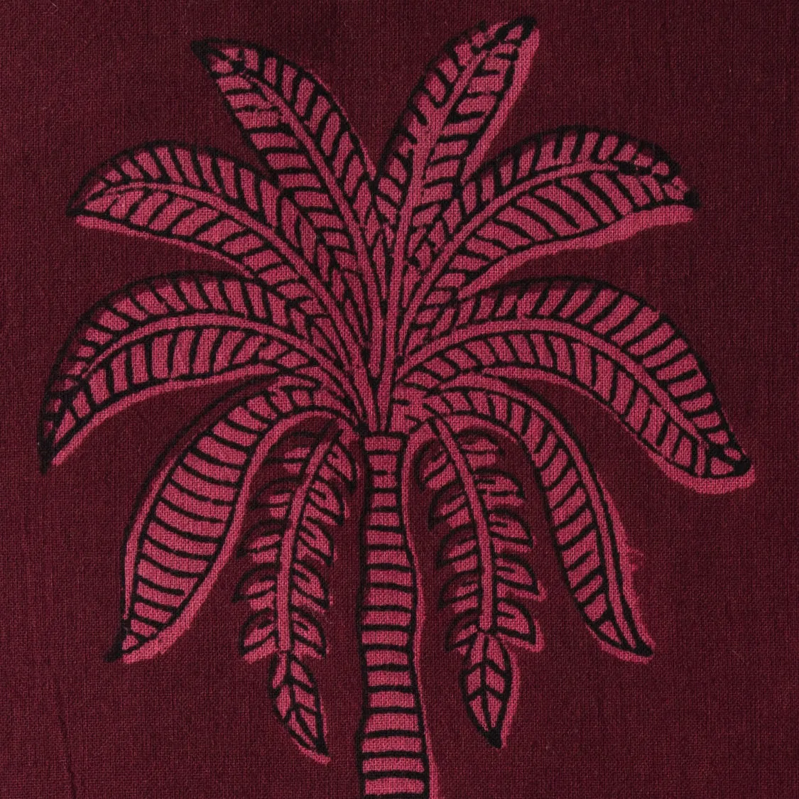 Pink Bagh Handblock Printed Cotton Fabric
