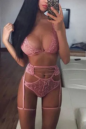 Pink Lace Lingerie