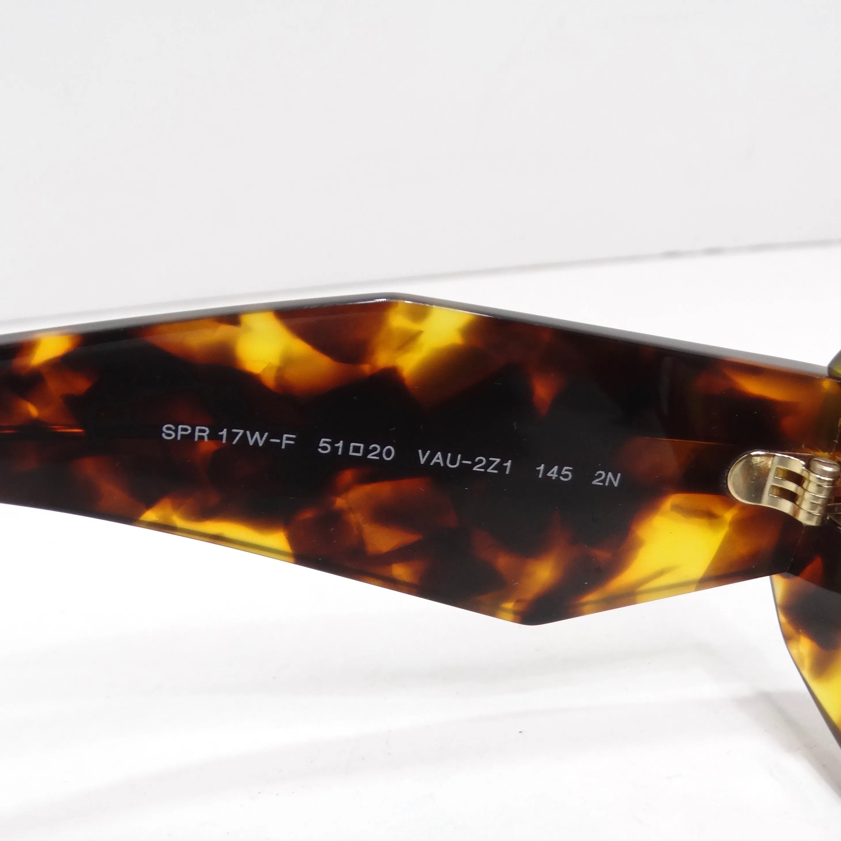 Prada Eyewear Tortoise Shell Square Frame Sunglasses