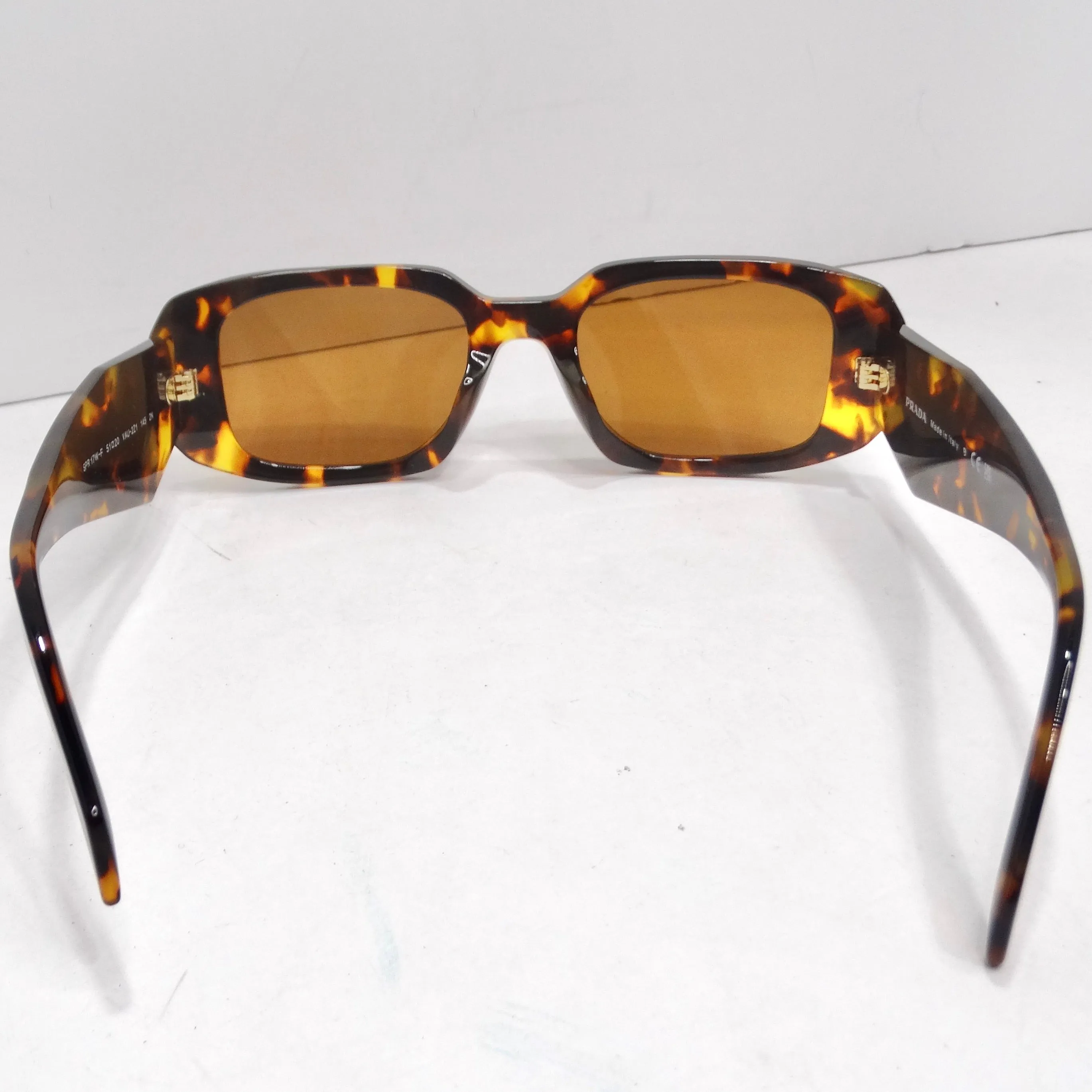 Prada Eyewear Tortoise Shell Square Frame Sunglasses