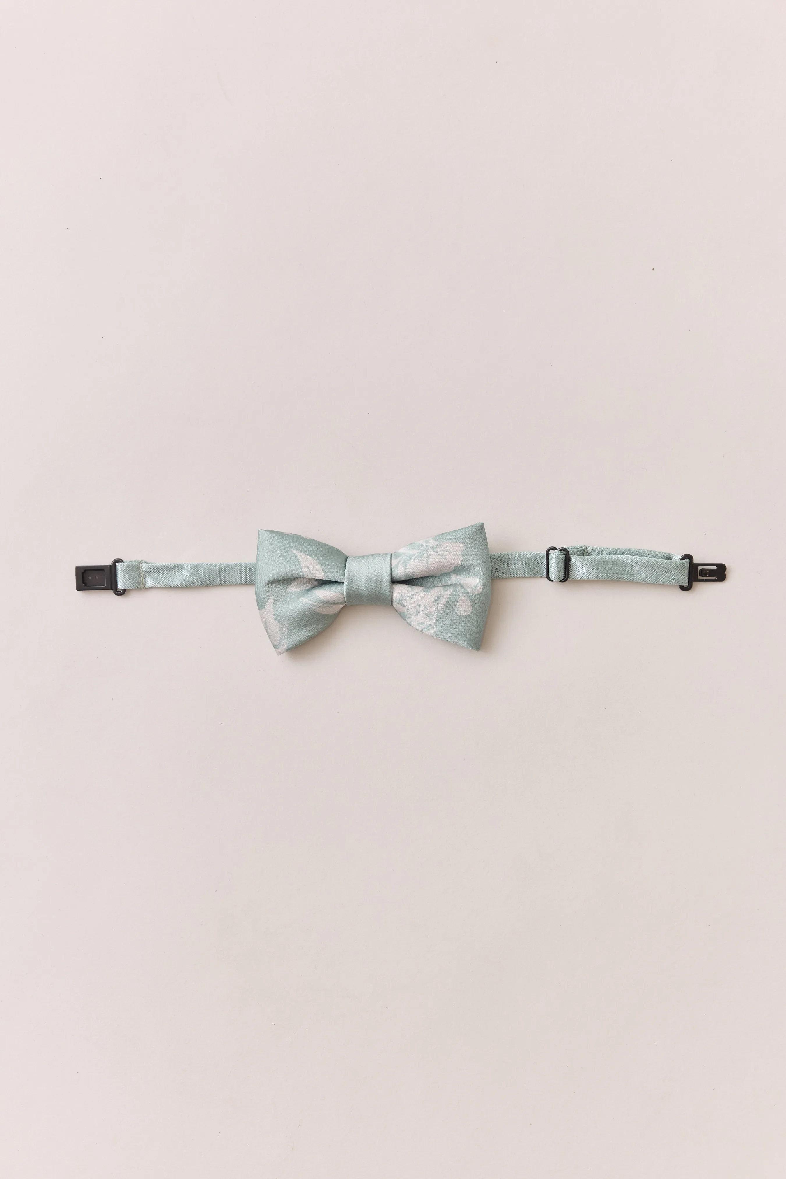 Satin Floral Print Bowtie | Made To Order