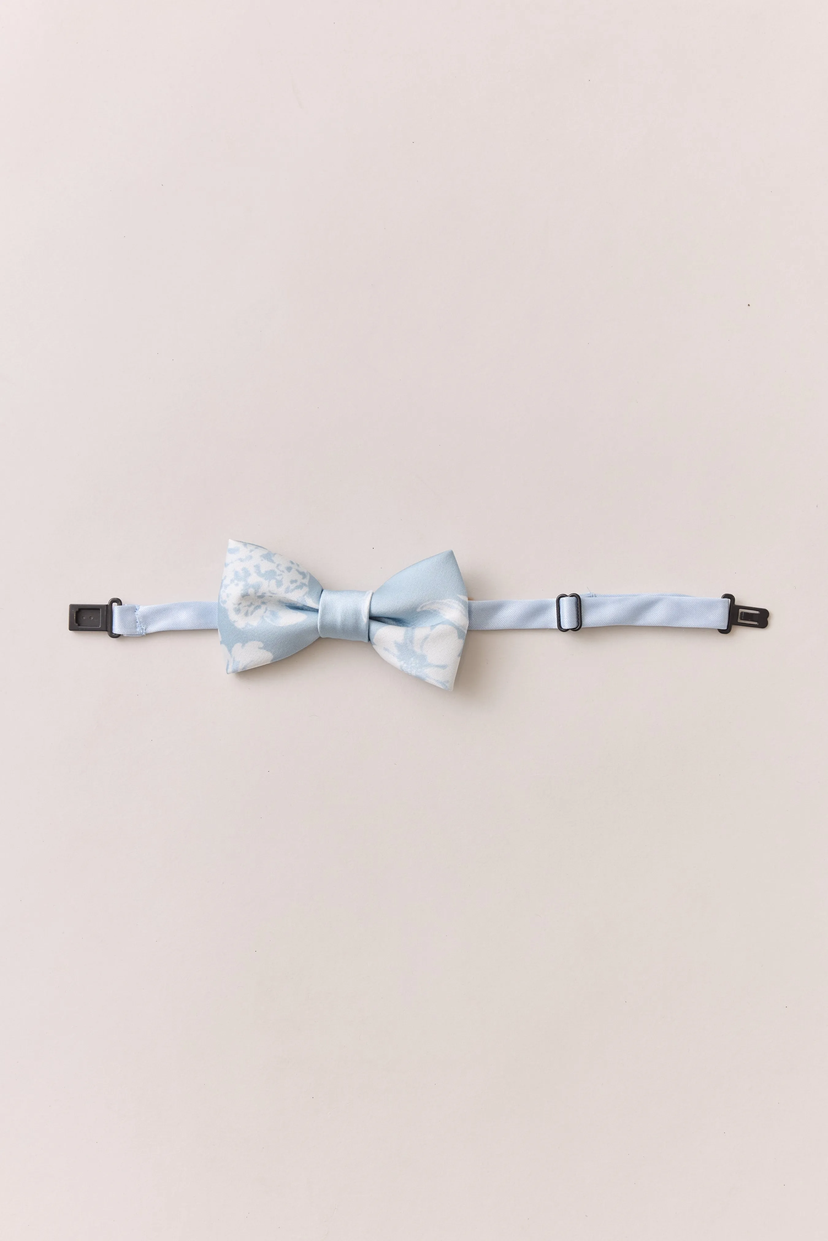 Satin Floral Print Bowtie | Made To Order