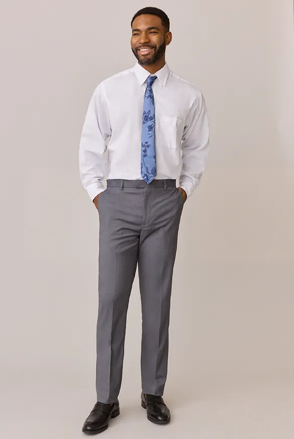 Satin Floral Print Tie | Made To Order