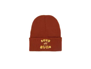 Soup Girlie -  Burnt Orange Winter Beanie