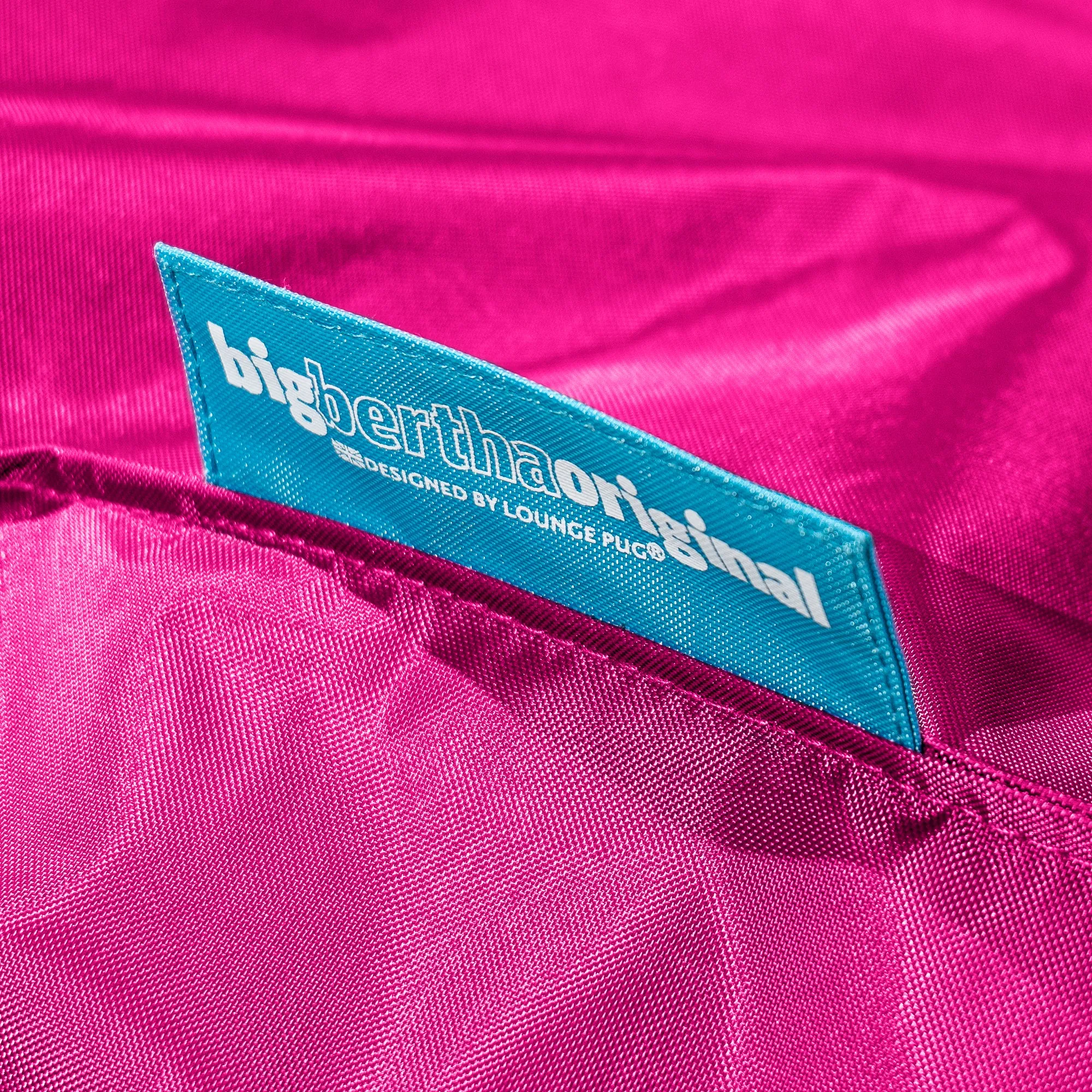 Sun Lounger Garden Beanbag - SmartCanvas™ Cerise Pink