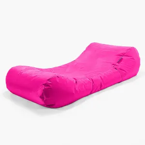 Sun Lounger Garden Beanbag - SmartCanvas™ Cerise Pink