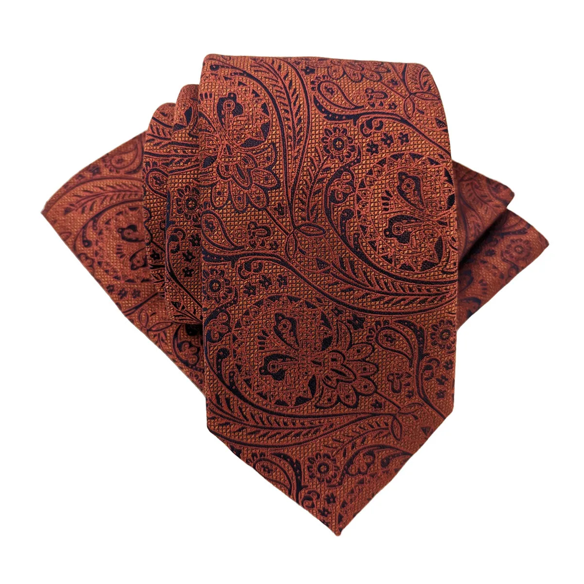 Sunset Lace Paisley Wedding Tie